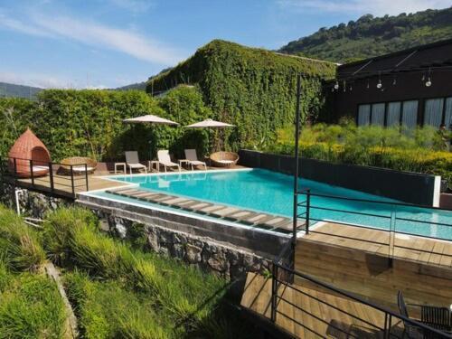 Cardedeu Hotel Lago De Coatepeque El Congo Luaran gambar